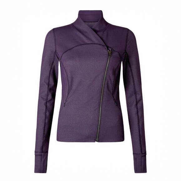 LULULEMON PRECISION JACKET IN CHAIN LINK LILAC DEEP ZINFANDEL SIZE 6 - Picture 8 of 10